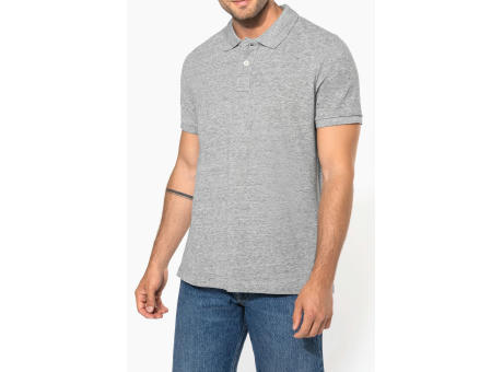 Polo vintage manga corta hombre
