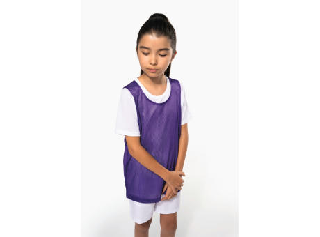 Peto ligero de rejilla multi-deportes para niños