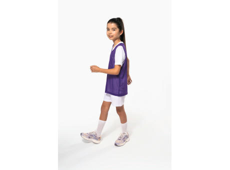 Peto ligero de rejilla multi-deportes para niños