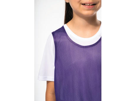 Peto ligero de rejilla multi-deportes para niños