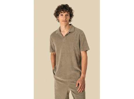 Polo ecorresponsable de rizo hombre