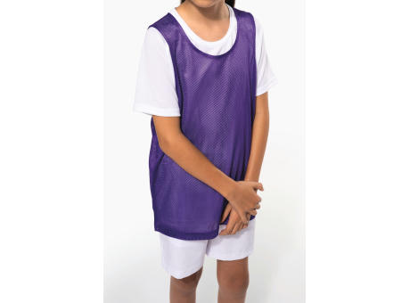 Peto ligero de rejilla multi-deportes para niños
