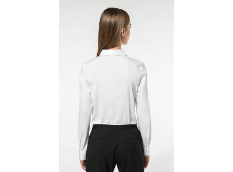Camisa popelina de polialgodón de fácil cuidado para mujer