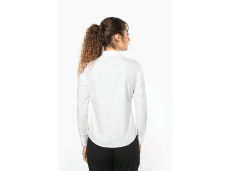 Camisa popelina de polialgodón de fácil cuidado para mujer