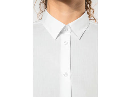 Camisa popelina de polialgodón de fácil cuidado para mujer