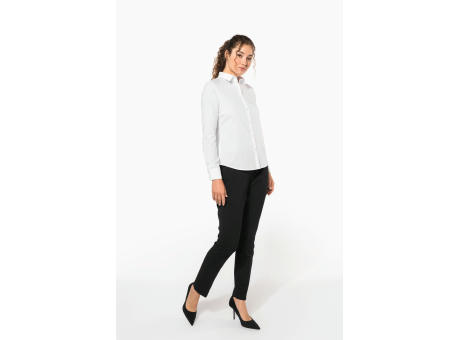 Camisa popelina de polialgodón de fácil cuidado para mujer