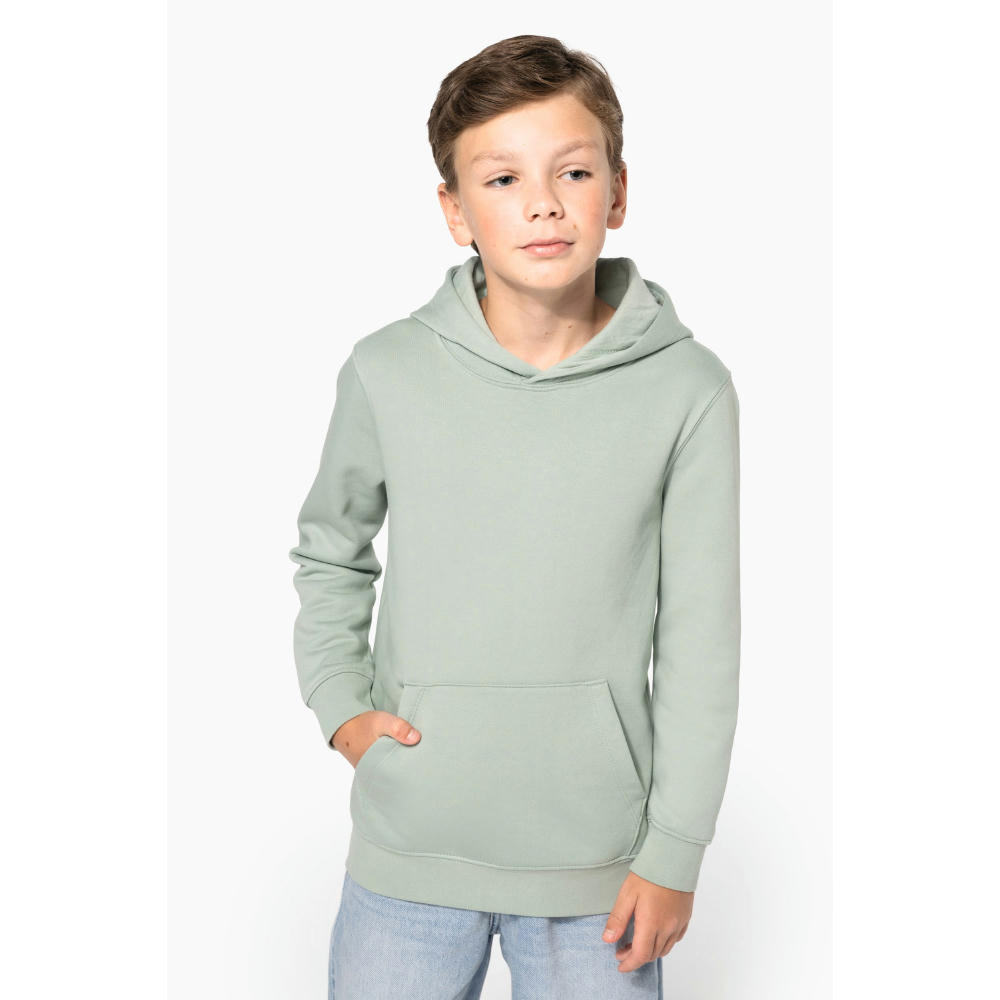 Sudadera capucha ecorresponsable niños 