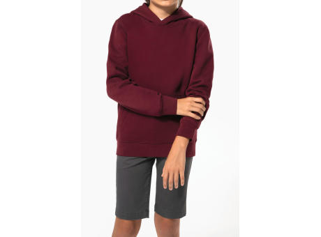 Sudadera capucha ecorresponsable niños 