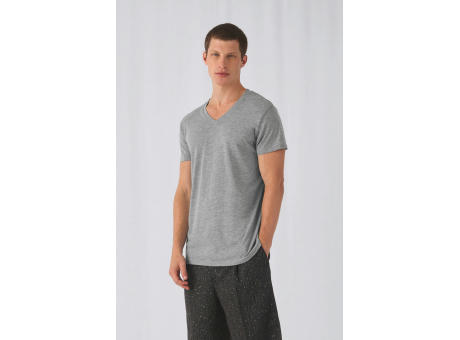 Camiseta Triblend cuello de pico hombre