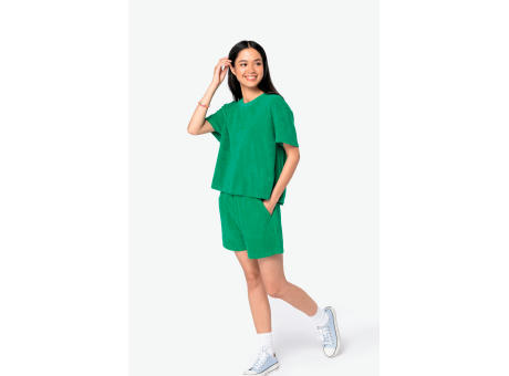 Camiseta ecorresponsable de rizo mujer