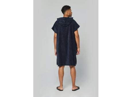 Poncho de rizo con capucha - Unisex