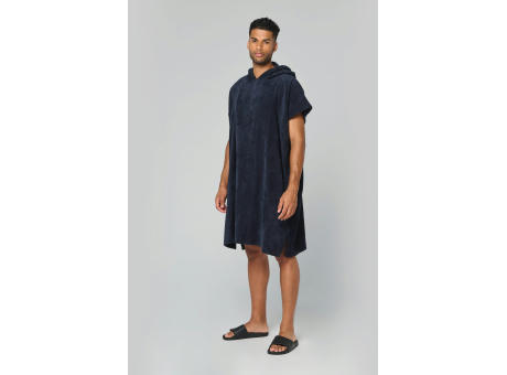 Poncho de rizo con capucha - Unisex