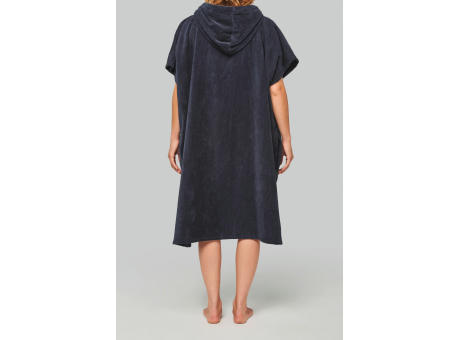 Poncho de rizo con capucha - Unisex