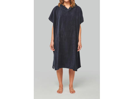 Poncho de rizo con capucha - Unisex
