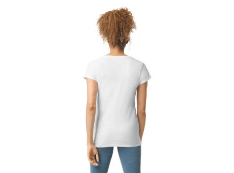 Camiseta SoftStyle cuello de pico mujer