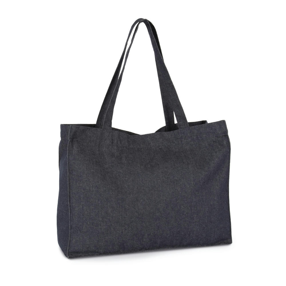 Bolsa shopper denim grande