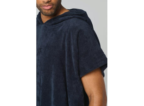 Poncho de rizo con capucha - Unisex