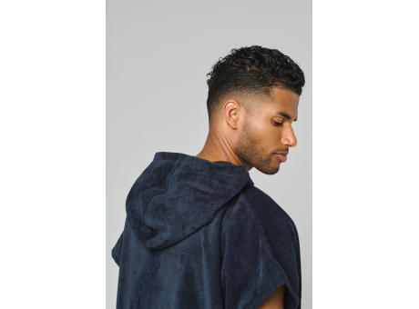 Poncho de rizo con capucha - Unisex