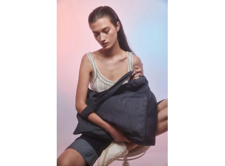Bolsa shopper denim grande