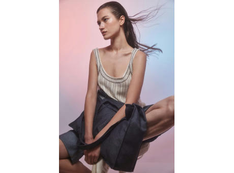 Bolsa shopper denim grande