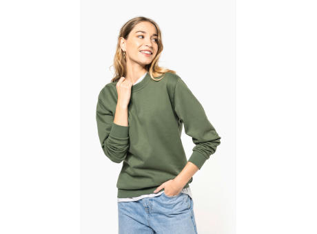 Sudadera cuello redondo
