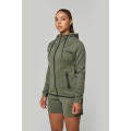 Chaqueta de chándal performance con capucha mujer