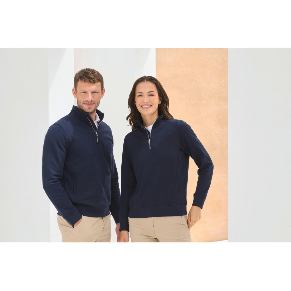 Sudadera 1/4 cremallera unisex