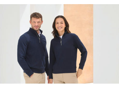 Sudadera 1/4 cremallera unisex