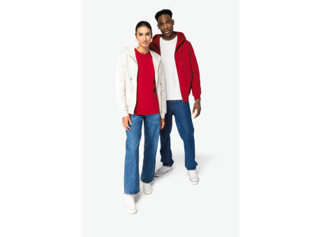 Sudadera ecorresponsable con cremallera y capucha unisex