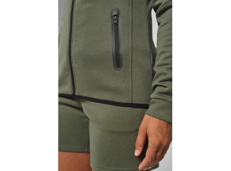 Chaqueta de chándal performance con capucha mujer
