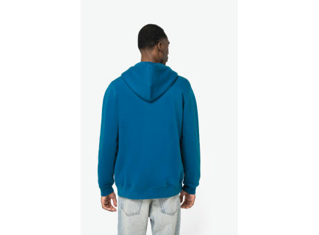 Sudadera ecorresponsable con cremallera y capucha unisex