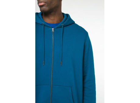 Sudadera ecorresponsable con cremallera y capucha unisex