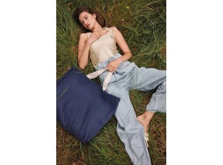 Bolsa shopper rústica de juco - grande