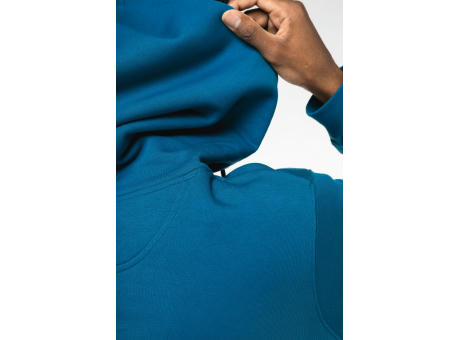Sudadera ecorresponsable con cremallera y capucha unisex