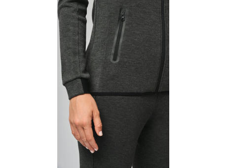 Chaqueta de chándal performance con capucha mujer