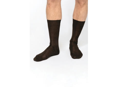 Calcetines jersey algodón hilo escocés hombre