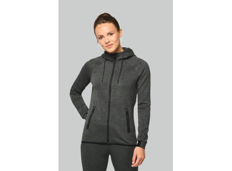Chaqueta de chándal performance con capucha mujer