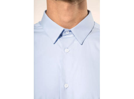 Camisa popelina manga larga hombre