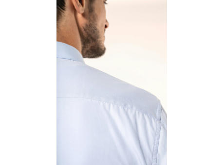Camisa popelina manga larga hombre