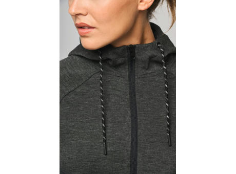 Chaqueta de chándal performance con capucha mujer