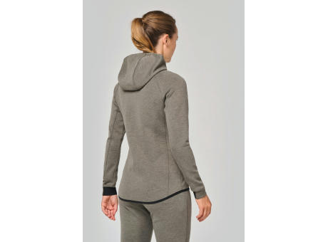 Chaqueta de chándal performance con capucha mujer