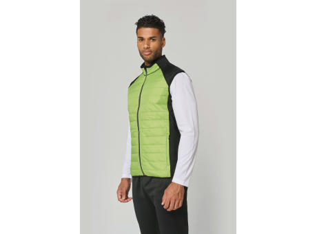 Chaleco deportivo bimaterial unisex