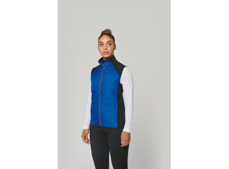 Chaleco deportivo bimaterial unisex