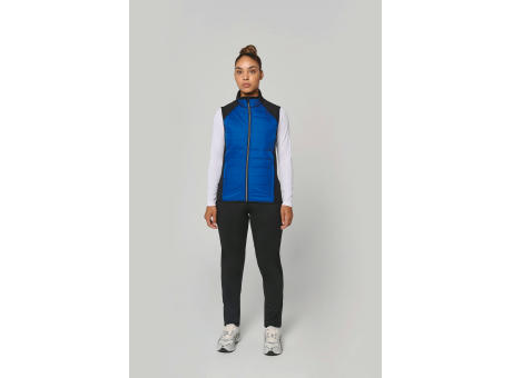 Chaleco deportivo bimaterial unisex
