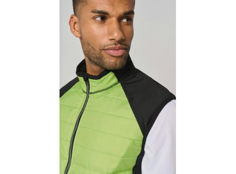 Chaleco deportivo bimaterial unisex