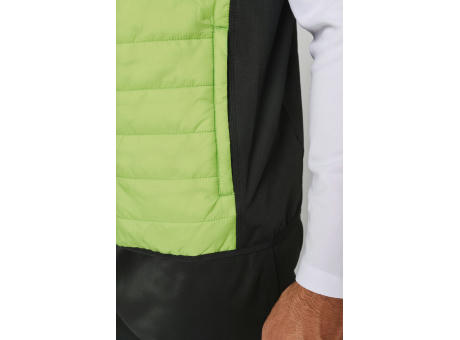 Chaleco deportivo bimaterial unisex