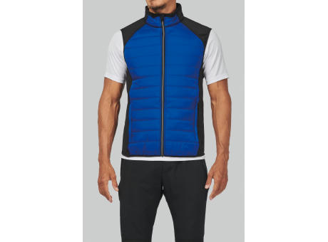 Chaleco deportivo bimaterial unisex
