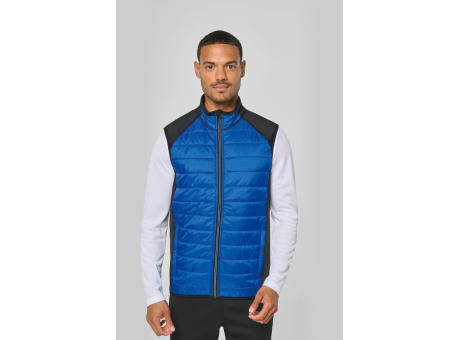 Chaleco deportivo bimaterial unisex