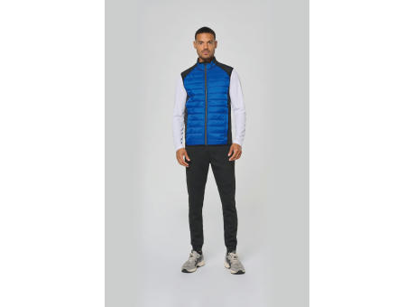 Chaleco deportivo bimaterial unisex