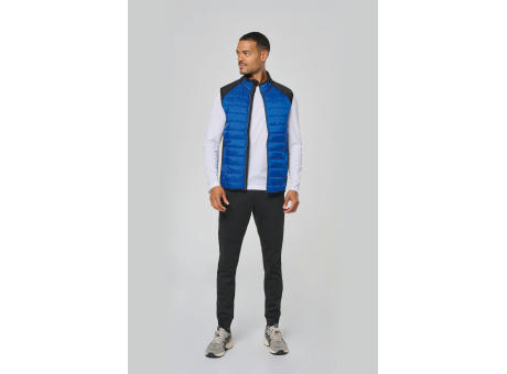 Chaleco deportivo bimaterial unisex
